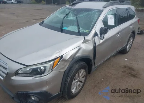 2016 Subaru Outback 2.5I Premium из США, поврежденный, VIN 4S4BSAFC5G3297068